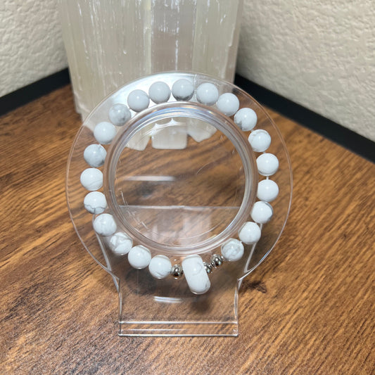 fidget crystal bead bracelet pi stone donut howlite Shuga Company Shuga Gems gift idea